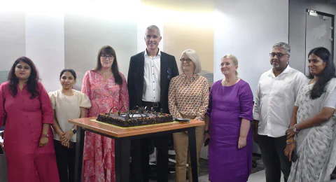 Zacco Leadership Team members and S&H Partners at celebration