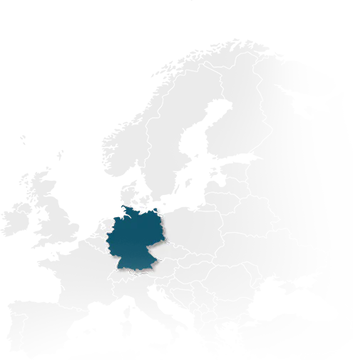 Map showing Zacco office locations