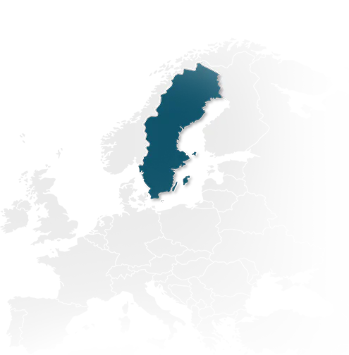 Map showing Zacco office locations