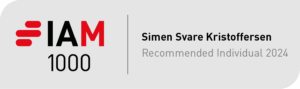 IAM 1000 2024 badge - Simen Svare Kristoffersen